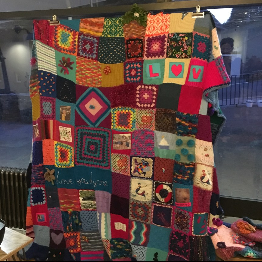 Lynne's Quilt at Book Launch