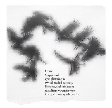 Crow Road 2 by Laine Thompson