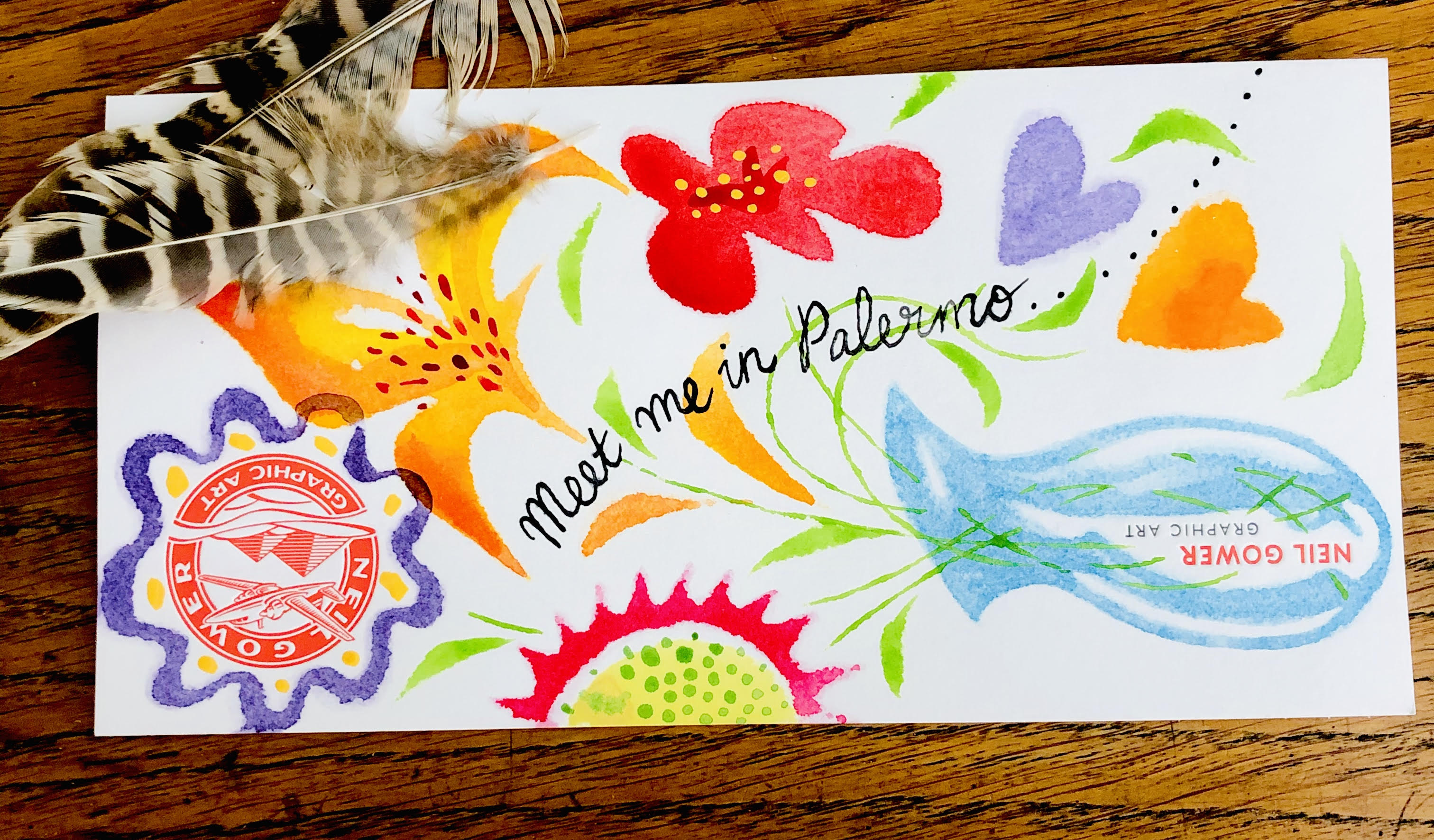 Neil Gower for Birds of Firle