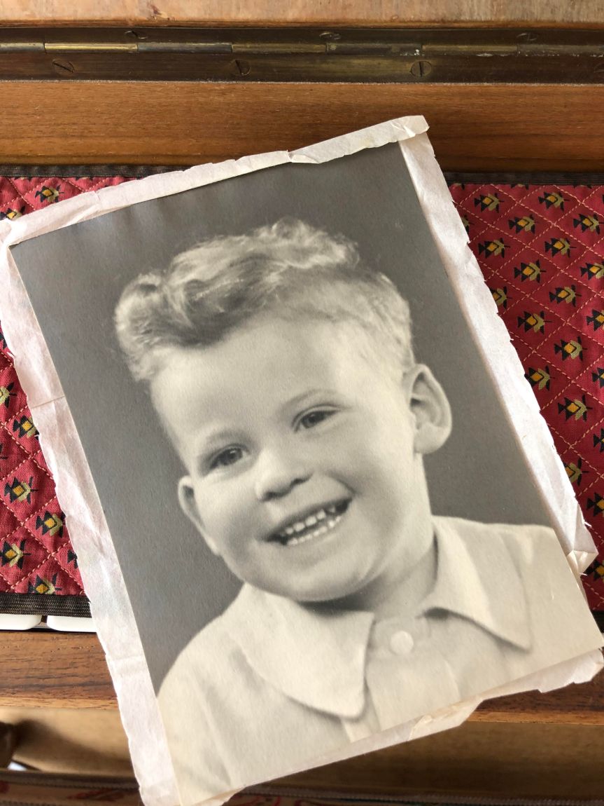 Anthony Patrick Limb as a boy for Birds of Firle